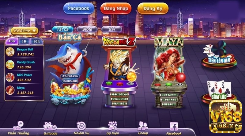 Kho game cá cược cực khủng tại Vua bai.online