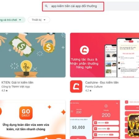 Cai app doi thuong vi68 kiếm tiền có lừa đảo không?