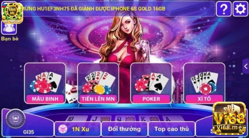 Top game bài hấp dẫn tại Icasino game bai doi thuong