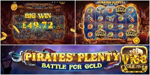  phần thưởng của "Pirates Plenty slot" phụ thuộc vào may mắn và kỹ năng của bạn.