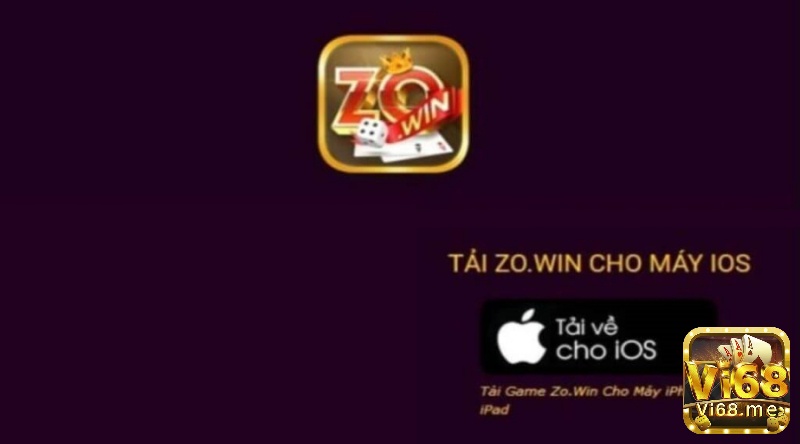 Cách tải game Zo win ios rất đơn giản 