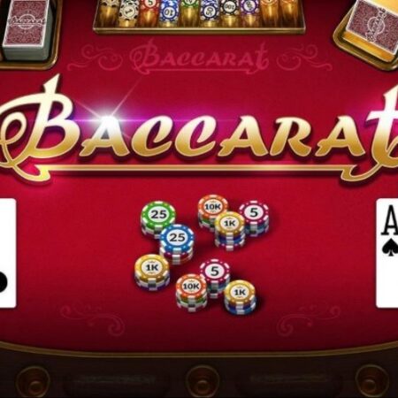 Trò chơi bài Baccarat – Chơi dễ kiếm tiền nhanh tại Vi68