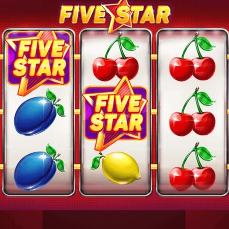 Five star online: Slot game với các biểu tượng trái cây hấp dẫn