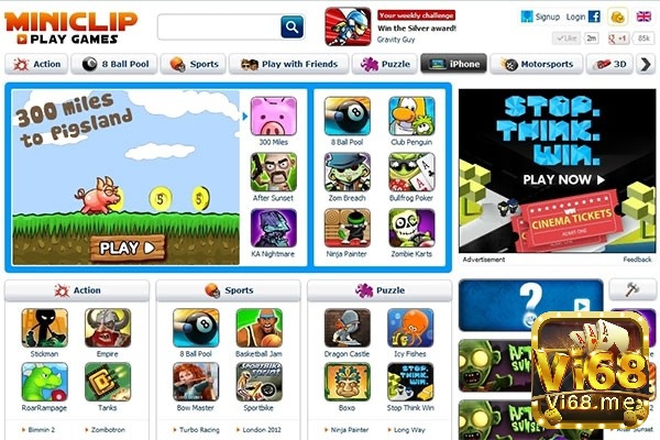 Trò chơi trên web một hình thức chơi game phổ biến nhất hiện nay