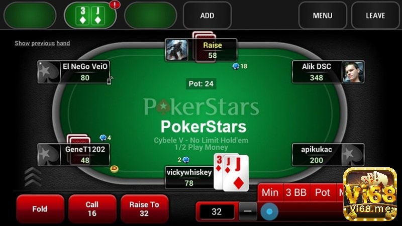 PokerStars là một trong những Web đánh bài Online uy tín và chất lượng nhất