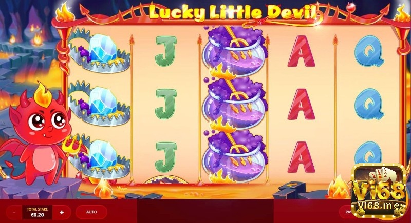 Slot machine with little devil: Lucky little Devil có cách chơi đơn giản