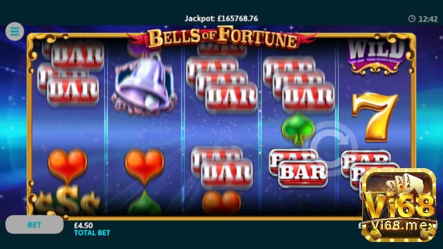 Bell Of Fortune là slot game với mục tiêu tạo ra các kết hợp thắng trên dòng thanh toán duy nhất.