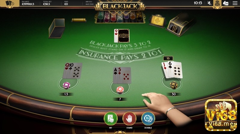 Nắm luật để chơi sòng bạc ảo BlackJack Multihand hiệu quả