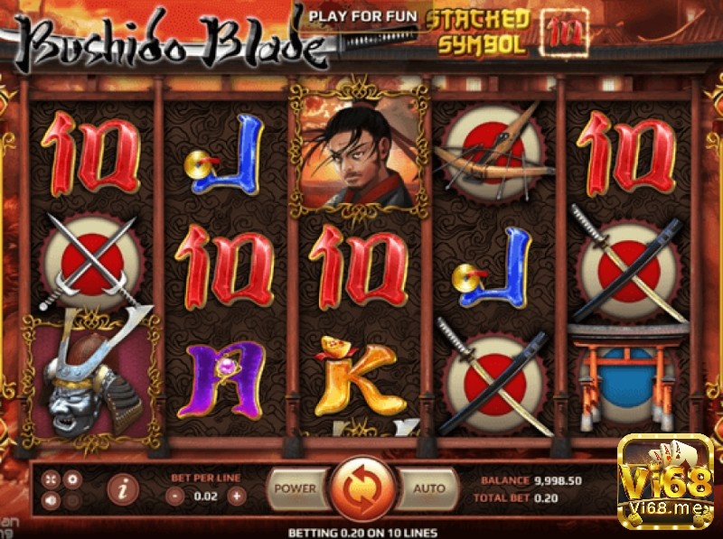 Máy đánh bạc trực tuyến hấp dẫn Blade
