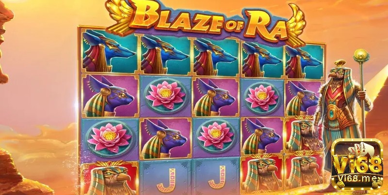 Cơ hội nhận thưởng khủng khi kết hợp các biểu tượng đặc biệt của Blaze of Ra