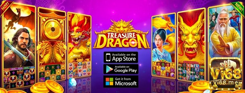 Tải ngay Dragon Treasure để trải nghiệm game máy đánh bạc thú vị