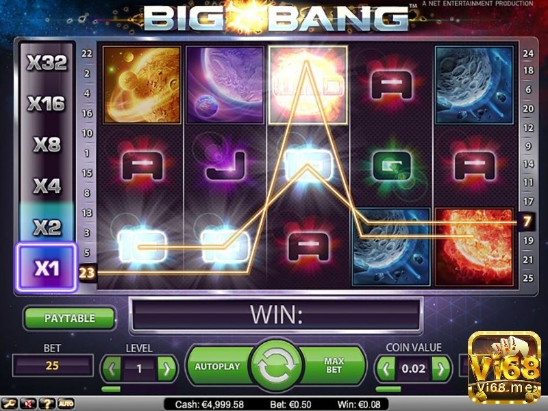 Khám phá chi tiết về cách chơi slot game Big Bang cho người mới bắt đầu