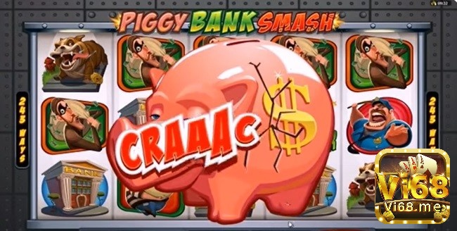 Nhấp vào chú heo hồng Piggy xuất hiện trên cuộn 3 để nhận thưởng lớn