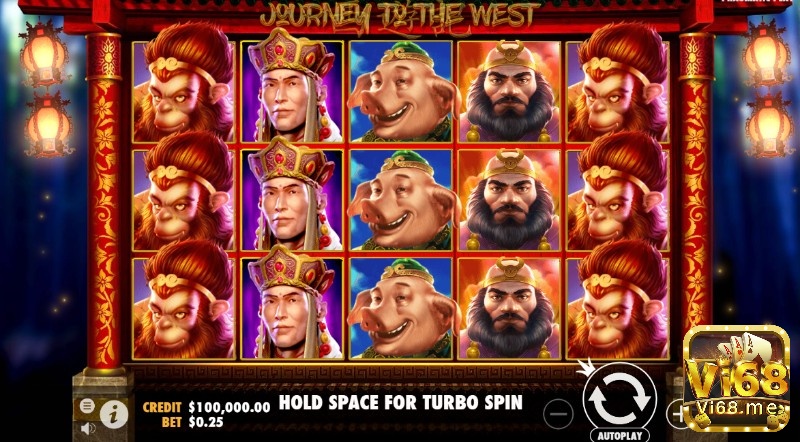 Journey West - game slot với giao diện Tây Du Ký thú vị