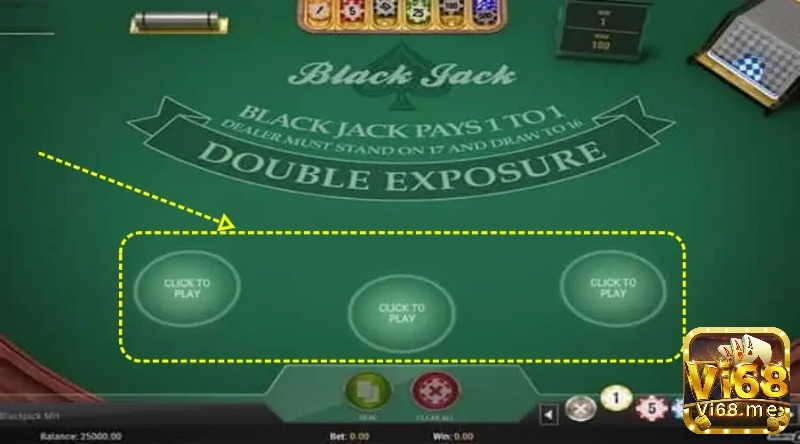 Trong ván Blackjack Jack Double sẽ có Dealer và các nhà con
