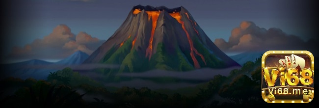 Slot Hyper Burst xoay quanh ngọn núi lửa đang phun trào tại Polynesia