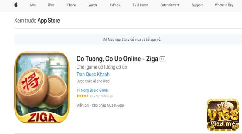 Tải cờ úp Ziga từ App Store