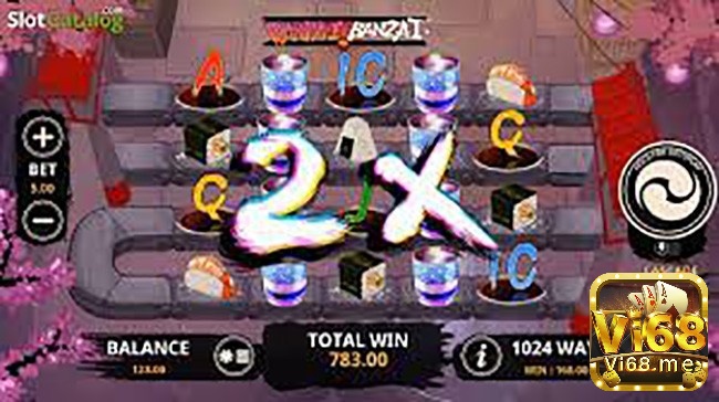Vòng quay miễn phí là một tính năng đặc biệt trong slot game Banzai