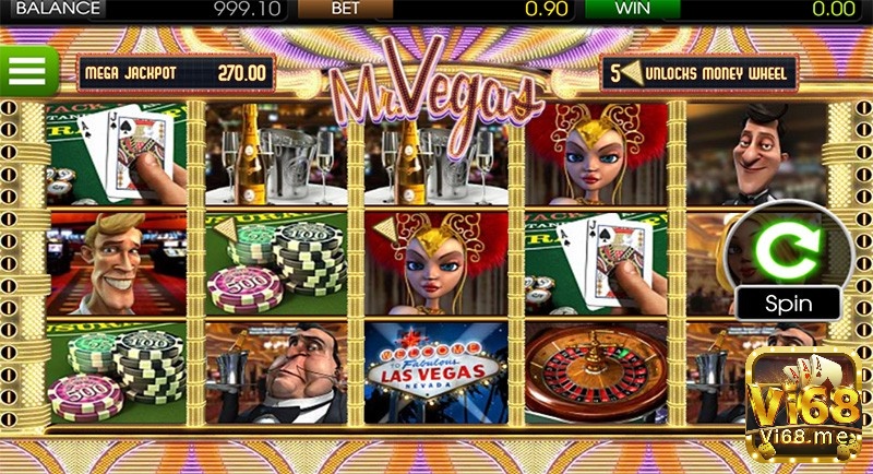 Big Vegas là một slot game lấy chủ đề Las Vegas hấp dẫn