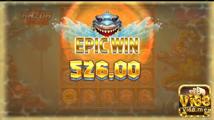 Anh em có thể liên tục giành EPIC WIN khi chơi game slot này