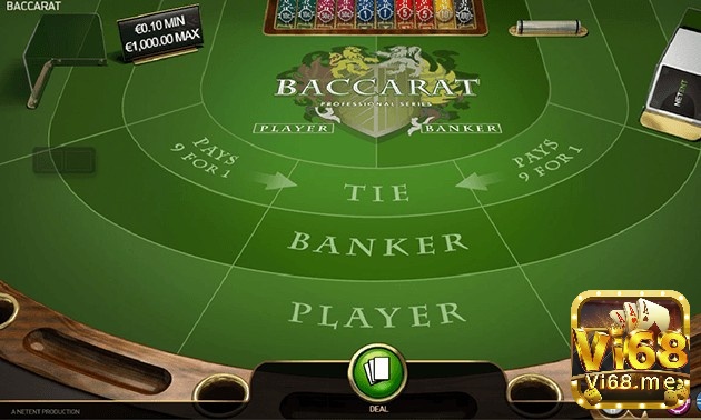 Luật chơi Baccarat đổi thưởng cơ bản - nắm kỹ chơi đúng luật